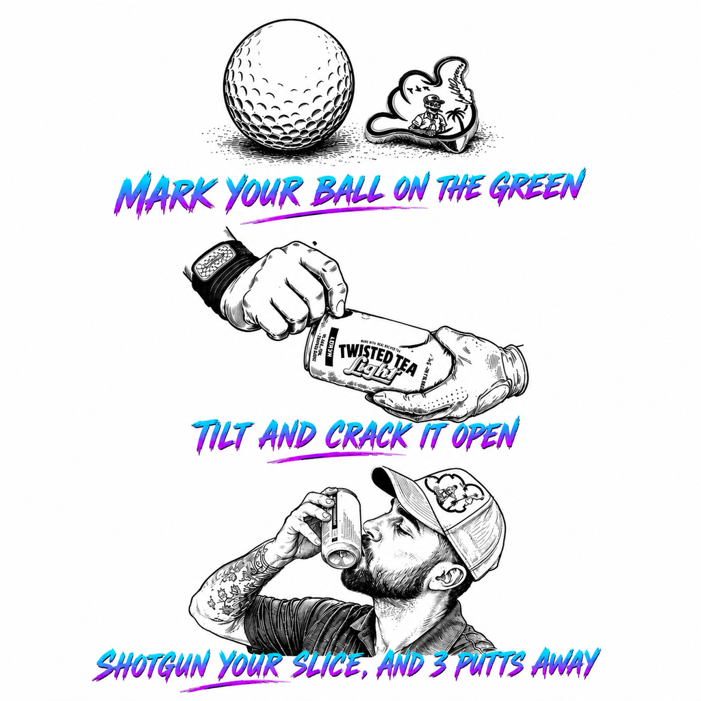 (PRE-ORDER ONLY - SHIPS JULY 1st) Hangloose Ball marker + Shotgun tool